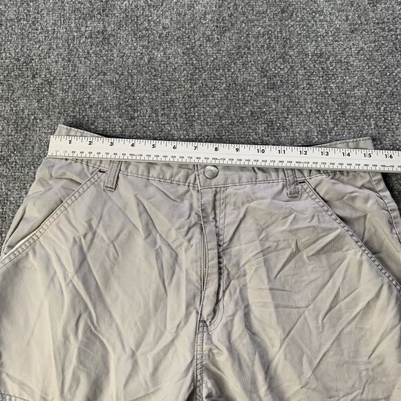 VTG Levi’s SilverTab Womens Cargo Shorts Gray Outdoor Hiking Size 18 (30” Waist) - Picture 14 of 16